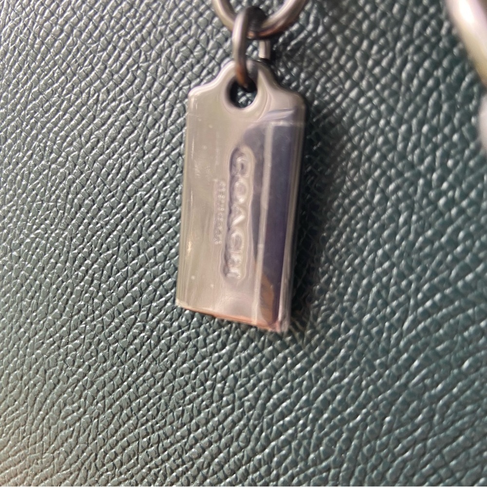 COACH Satchel Crossbody Bag Dark Green NWOT - Picture 3 of 10